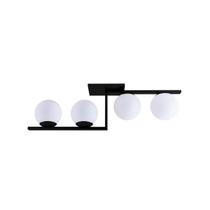 Luminária Plafon Moderno Startec Havana Globo 4XE27 Bivolt Luminária Plafon Moderno Startec Havana Globo 4XE27 Bivolt
