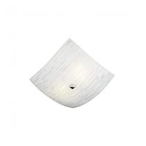 Luminária Plafon para 2 Lâmpadas E27 Quadrado 30cm Matrix Bronzearte