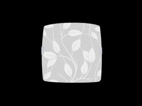 Luminária Plafon Quadrado Med Sereno 1Lamp Branco - 1808 MED BR