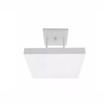 Luminária Plafon Rebatedor Luz Indireta 40cm 4 Lâmpadas Branco