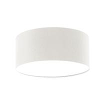 Luminária Plafon Redondo Cúpula em Tecido 30x15 Luminária Plafon Redondo Cúpula em Tecido 30x15