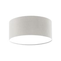 Luminária Plafon Redondo Cúpula em Tecido 30x15 Luminária Plafon Redondo Cúpula em Tecido 30x15