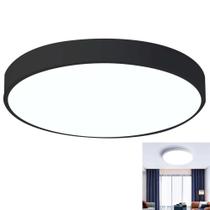 Luminaria Plafon Sobrepor Led 3 Tons Moderno Teto Iluminação Escritorio Empresa Residencial Sala Quarto Decoraçao