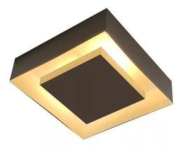 Luminária Plafon Sobrepor Rebatedor Eclipse 40x40 P/ 4 E27 Luminária Plafon Sobrepor Rebatedor Eclipse 40x40 P/ 4 E27