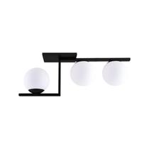 Luminária Plafon Startec Havana Triplo Globo 3XE27 Bivolt