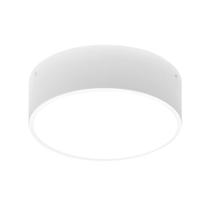 Luminária plafon taschibra ring 4xe27 branca
