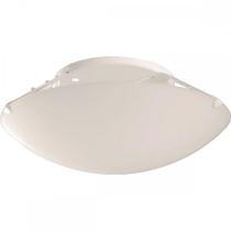 Luminaria Plafon Taschibra Solari Abs 2 Lampadas Compacta 30 Redondo -01