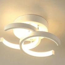 Luminaria Plafon Teto Pendente Quadrado Luz Led Sobrepor 22w Quarto Sala Corredor Banheiro -