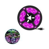 Luminária Plantas Fita Led 1/2/3 Metros Grow Light Prova Da Água