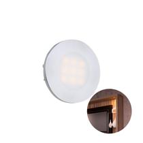 Luminária Point Pontual Circular de Acrílico 3000k Branco Quente Com 9 Super Leds Bivolt Nuze