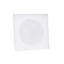 Luminária Point Pontual Quadrada de Acrílico 3000k Branco Quente 1,5w Bivolt 110/220v Led Line Luminária Point Pontual Quadrada de Acrílico 3000k Branco Quente 1,5w Bivolt 110/220v Led Line