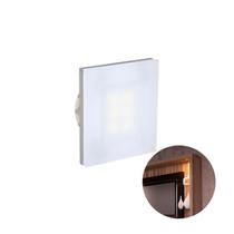 Luminária Point Pontual Retangular de Acrílico 6000k Branco Frio Com 6 Leds Bivolt Nuze