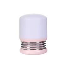 Luminária portátil de led noturna recarregavel usb cor rosa miniso