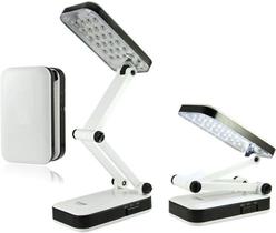 Luminária Portátil Mesa Flexível 24 Leds Recarregável Luminária Portátil Mesa Flexível 24 Leds Recarregável