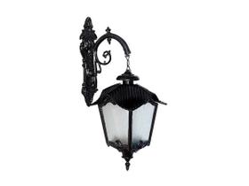 Luminária Portugal com Braço Externa/interna Alumínio 71cm Luminária Portugal com Braço Externa/interna Alumínio 71cm