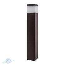 Luminária Poste Balizador Marrom Para Jardim 50cm E27 Luminária Poste Balizador Marrom Para Jardim 50cm E27