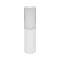 Luminária Poste De Jardim Balizador Easy 30cm E27 Bivolt Branco Luminária Poste De Jardim Balizador Easy 30cm E27 Bivolt Branco