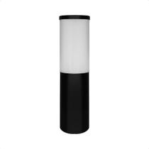 Luminária Poste De Jardim Balizador Easy 30cm E27 Bivolt Preto