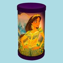 Luminária Princesa Jasmine Aladdin Abajur Mesa Infantil Disney Decoração Luz Suave Bivolt Luminária Princesa Jasmine Aladdin Abajur Mesa Infantil Disney Decoração Luz Suave Bivolt