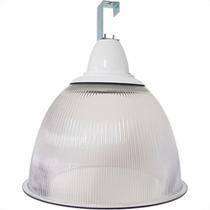 Luminaria Prismatica Bezelux 16'' Com Gancho Branca E27 Bzg16Br2 Luminaria Prismatica Bezelux 16'' Com Gancho Branca E27 Bzg16Br2