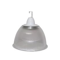 Luminaria Prismatica Lunar Lls 16'' Branca Com Gancho Luminaria Prismatica Lunar Lls 16'' Branca Com Gancho