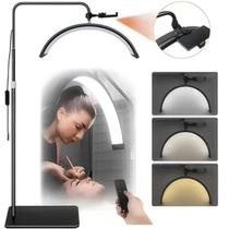 Luminária Profissional LED Para Beleza Com Base Estável E Ajuste Em Estoque Luminária Profissional LED Para Beleza Com Base Estável E Ajuste Em Estoque