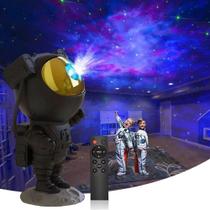 Luminária Projetor Astronauta Preto com Controle Remoto Asus PJ1002 Luminária Projetor Astronauta Preto com Controle Remoto Asus PJ1002