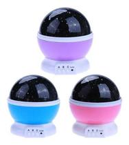 Luminária Projetor De Estrelas Cores Lua Abajour USB ul Luminária Projetor De Estrelas Cores Lua Abajour USB ul