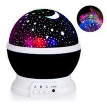 Luminaria Projetor Estrela 360 Galaxy Star Master Cor:preto