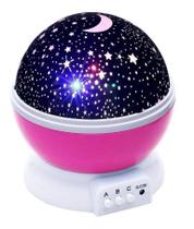 Luminaria Projetor Estrela 360 Star Master Rosa