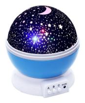 Luminária Projetor Estrela 360º Abajur Star Azul - GabiJovi Luminária Projetor Estrela 360º Abajur Star Azul - GabiJovi