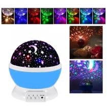 Luminária Projetor Estrela 360º Galaxy Abajur Star Master Cúpula Colorido