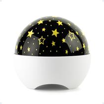 Luminária Projetor LED Infantil Efeito Estrelado Rotação USB Luminária Projetor LED Infantil Efeito Estrelado Rotação USB