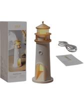 Luminária Projetora da Luz Lua Formato Farol Sensor Presença