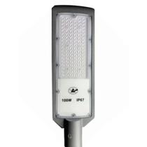 Luminária Pública Led 100w Branco Frio 6500K IP67 Bivolt
