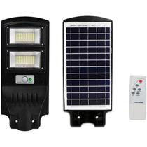 Luminaria Publica Poste Energia Solar 120w Sensor E Controle - ASUS