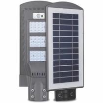 Luminaria Publica Solar 90 Leds 6500k em Aluminio