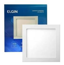 Luminária quadrada de sobrepor 24w 6500k plafon elgin Luminária quadrada de sobrepor 24w 6500k plafon elgin