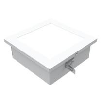 luminaria quadrada embutir 235mm aco - g-light luminaria quadrada embutir 235mm aco - g-light