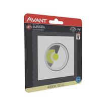 Luminária Quadrada Spot Supimpa 7W 4000K Bivolt Emissão de Luz Neutra Avant Luminária Quadrada Spot Supimpa 7W 4000K Bivolt Emissão de Luz Neutra Avant