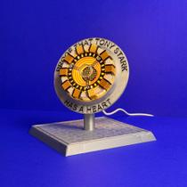 Luminária Reator Arc do Tony Stark "Proof That Tony Stark Has a Heart" Decoração Geek