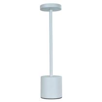Luminária Recarregável Table Light Branco 40 lúmens NTK Luminária Recarregável Table Light Branco 40 lúmens NTK