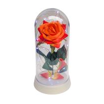 Luminária Redoma Com A Rosa Encantada Inspirada Na A Bela E A Fera Presente de natal