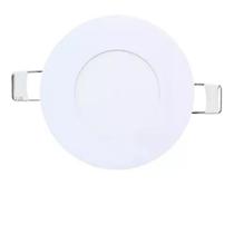 Luminária Redonda Embutir LED 3 Watts 6500K BRANCO FRIO MB LED Luminária Redonda Embutir LED 3 Watts 6500K BRANCO FRIO MB LED
