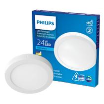 Luminaria Redonda Sobrepor DL252 28,6Cm 24W 2000Lm Philips Luminaria Redonda Sobrepor DL252 28,6Cm 24W 2000Lm Philips