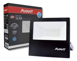 Luminária Refletor 30w Led Bivolt A Prova Dagua Branco Frio Luminária Refletor 30w Led Bivolt A Prova Dagua Branco Frio
