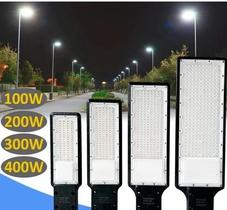 Luminária Refletor LED 100w 200w 300w 400w para Poste Iluminação Pública IP65 A Prova Dágua Luminária Refletor LED 100w 200w 300w 400w para Poste Iluminação Pública IP65 A Prova Dágua