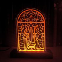 Luminária Religiosa Presépio de Natal
