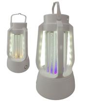Luminaria Repelente Luz Ultravioleta Afasta Mosquito Inseto Mosca Pernilongo Bateria Recarregavel USB Casa Ar Livre Acampamento Passeio Armadilha