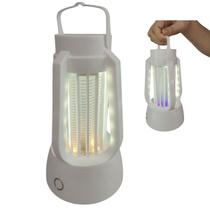 Luminaria Repelente Luz Ultravioleta Afasta Mosquito Pernilongo Inseto Mosca Bateria Recarregavel USB Armadilha Casa Quarto Acampamento Passeio Ar Liv